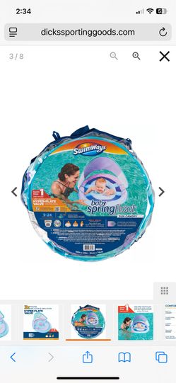 Swim Way Baby Spring Float w/sun Canopy