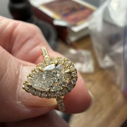 Diamond Ring SIZE 7.5