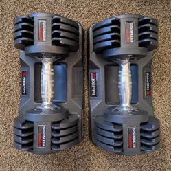 Keppi 25lb Pair Of Adjustable Dumbbells 
