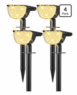Solar Lights Outdoo new box 4 set