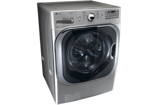 New Open Box LG TurboWash With Steam Graphet Steel