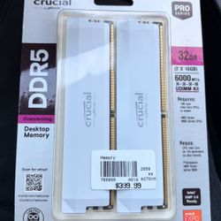 32GB DDR5 RAM | 6000 MT/s | CL36 