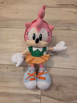 Sonic the Hedgehog Amy Rose Plush Toy 10"