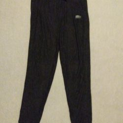 BRAND NEW WITH TAGS LADIES GIRLS JUSTICE SOFT BLACK SIDE STRIPE RIBBED GENEROUS WIDE WAISTBAND ACTIVE JOGGERS W/DRAWSTRING WAISTBAND SZ 20/22 PLUS