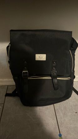 Black diaper bag