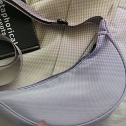 Nylon cross-body bag