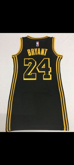 out of stock)Women's Lakers Jersey Dress #24 Kobe Bryant XL - Kobe