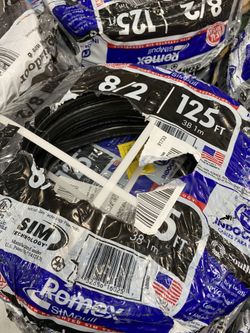 8/2 125ft Indoor Wire Romex