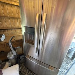 Amana Stainless French Door Refrigerator w/ Ice Maker – Fully Functional