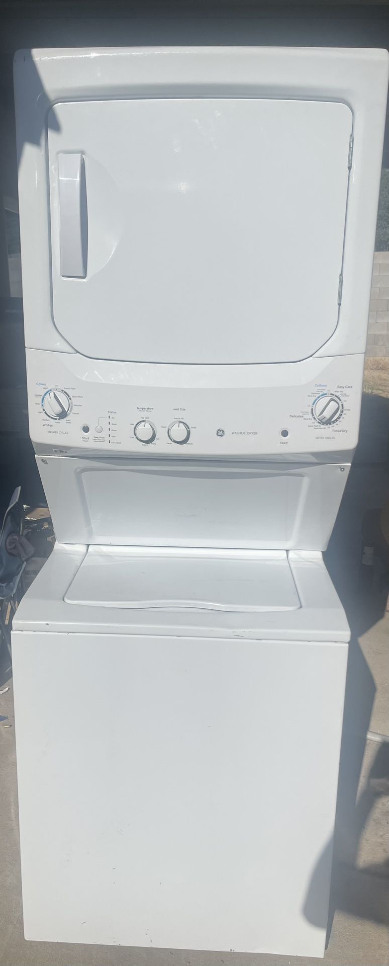 GE Stackable Washer &Dryer