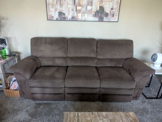 Brown Lazy Boy Sofa