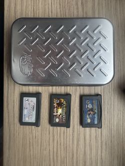 Gameboy Advance Games + MadCatz Case