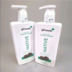 Hair Conditioner Native Thin Mints Girl Scouts Cookies Conditioner 16.5oz 2-Pack Volumizing Hair Care