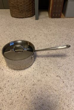 All Clad Stainless Steel Non Stick 3qt Pot With Lid
