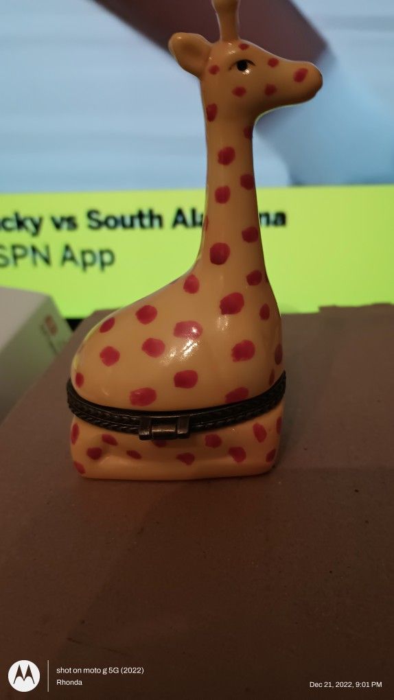 Giraffe Trinket Holder 