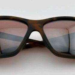 OAKLEY 'HOLD ON' MATTE TORTOISE BROWN IRIDIUM POLARIZED SUNGLASSES 009298-07
