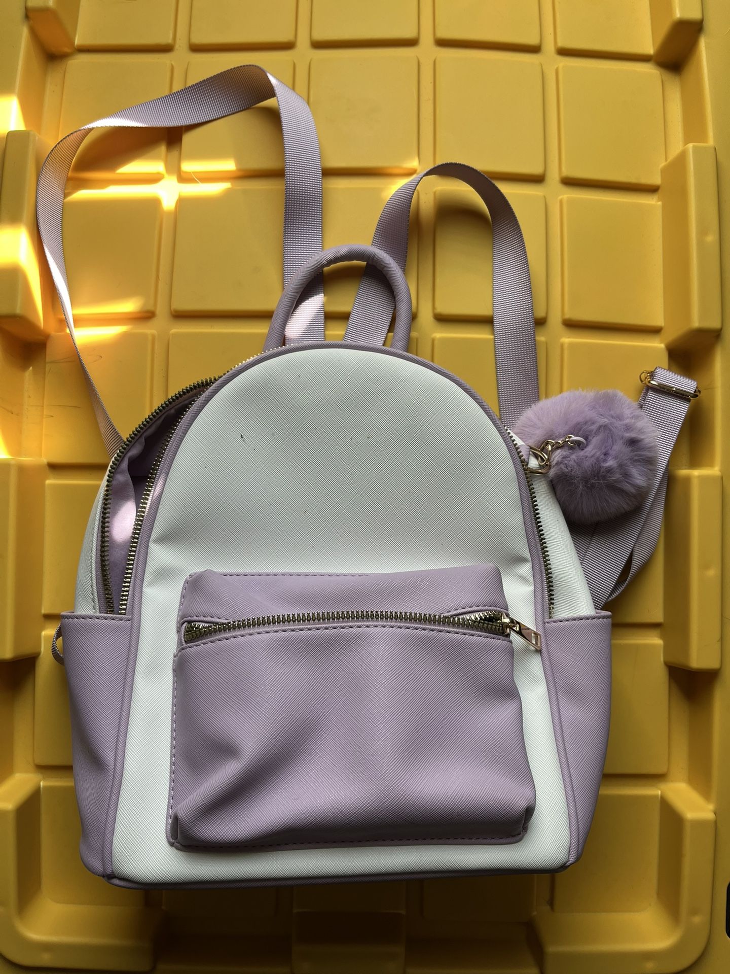 Purple Small Backpack