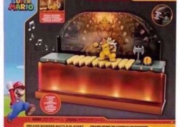 Super Mario Deluxe Bowser Battle Playset