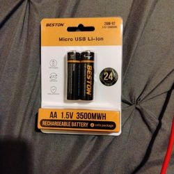 Rechargeable Battery 2cells Package 