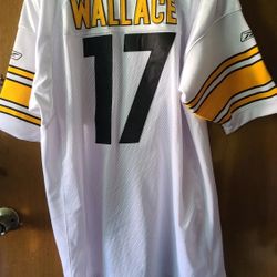 Pittsburgh Steelers Mike Wallace White Jersey