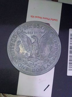 Jumbo 1884 dollar coin