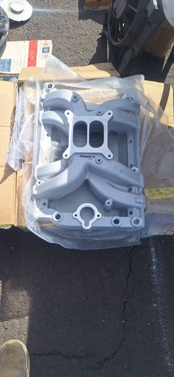 Oldsmobile 455 Aluminum Air Gap Style Intake Manifold. New In Box China Brand. 35th Ave And McDowell Phx