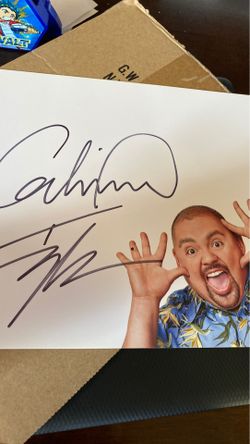 Gabriel Iglesias autograph