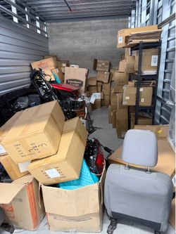 Storage full of misc parts