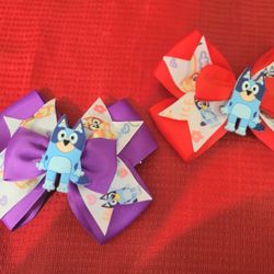 Bluey Hair Clips