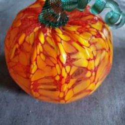 Collectors Glass Citrus Pumpkin