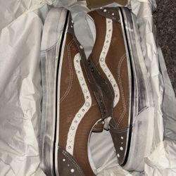 Vans Pearlized Pack Vintage Cocoa Brown Size 13
