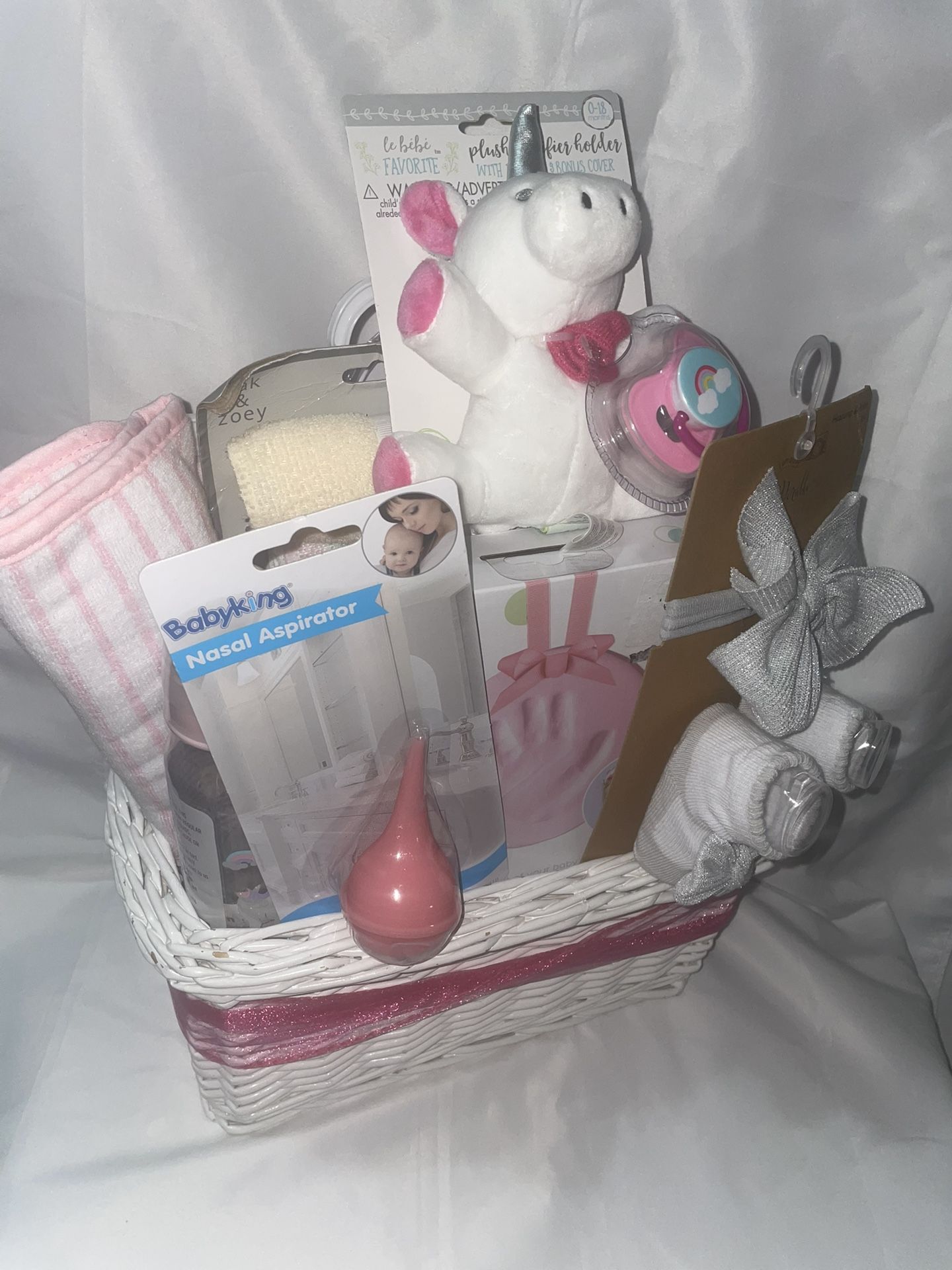 Baby girl Gift Basket