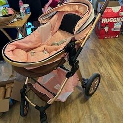 Baby Stroller With Basenet 