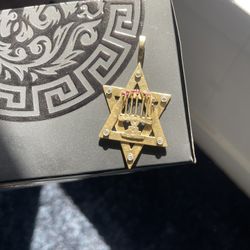 GOLD STAR OF DAVID
