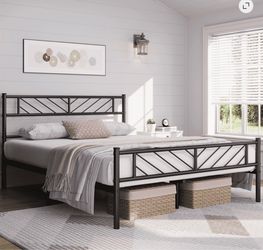 New full size bed frame
