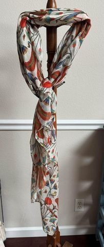 Printed Village Scarf 74x37 inches just $5 xox
