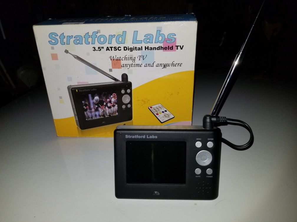 Stratford 3.5" ATSC digital handheld TV