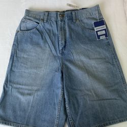 LIGHT DENIM SHORTS