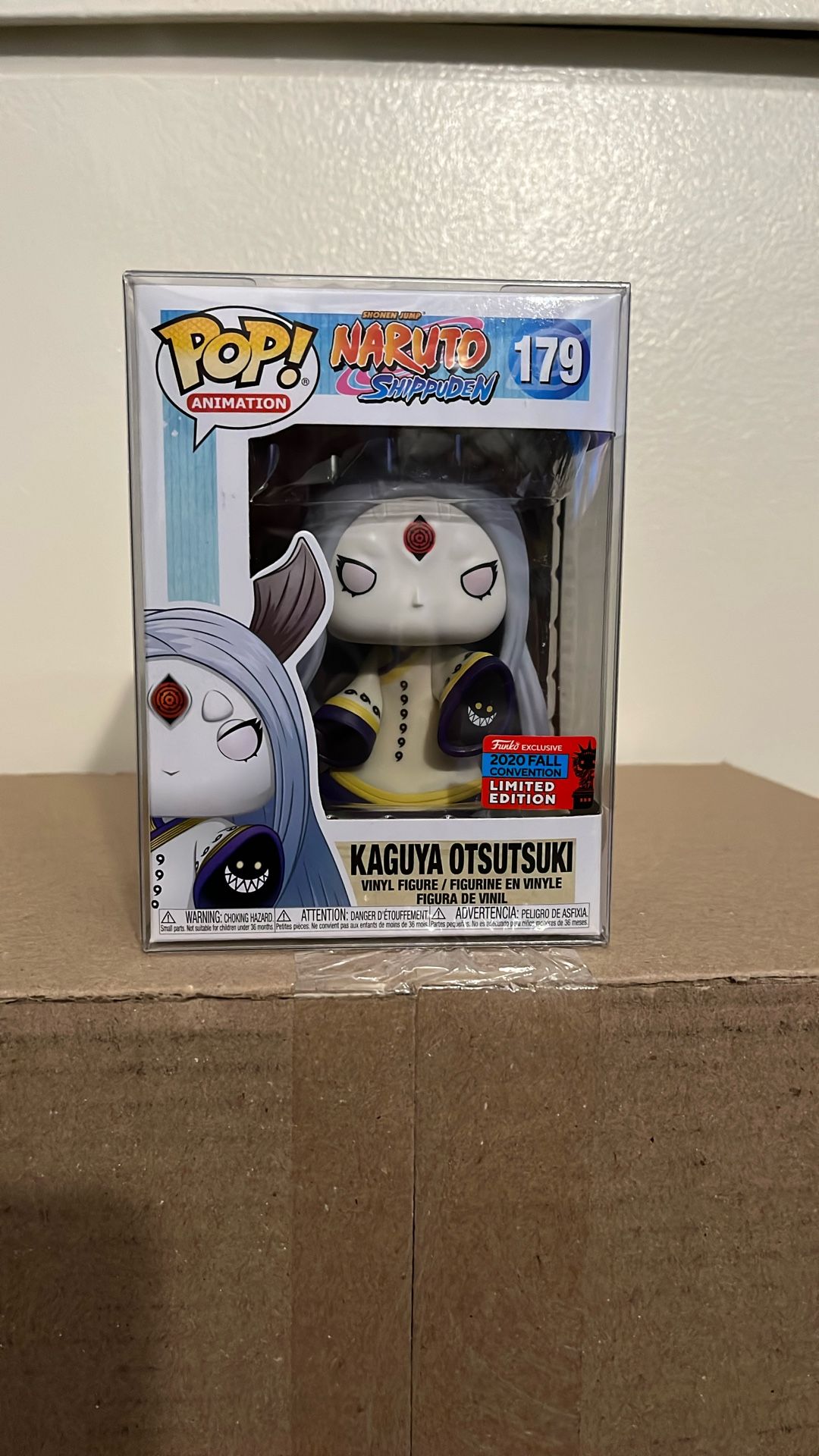 Funko Pop 179 Naruto Kaguya Otsutsuki 2020 Fall Convention Limited Edition