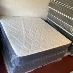 King Size Mattress Stearns & Foster 12” Inches Thick Wrapped in Plastic Direct From Factory Same Day Delivery  