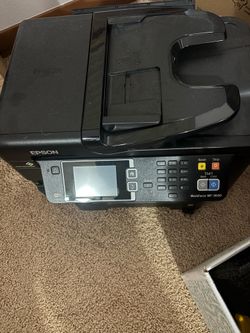 Epson Workforce WF-3640 Wireless Color All-in-One Inkjet Printer with Scanner and Copier,