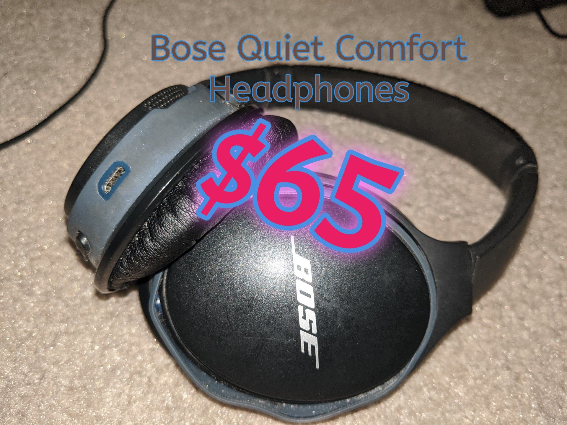 *Used *Bose Quite Comfort Headphones