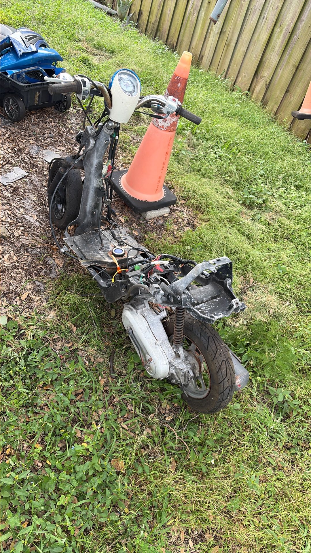 2007 Honda Metropolitan For Parts Good Motor  50$