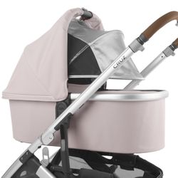 Bassinet For UPPAbaby vista - Dusty Pink 