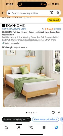 Free mattress