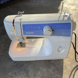 Used Brother LS-2125i 10-Stitch Mechanical Portable Home Sewing Machine W/pedal