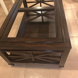 Dark Brown Coffee Table