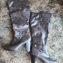 Women's Knee High Boots with heel