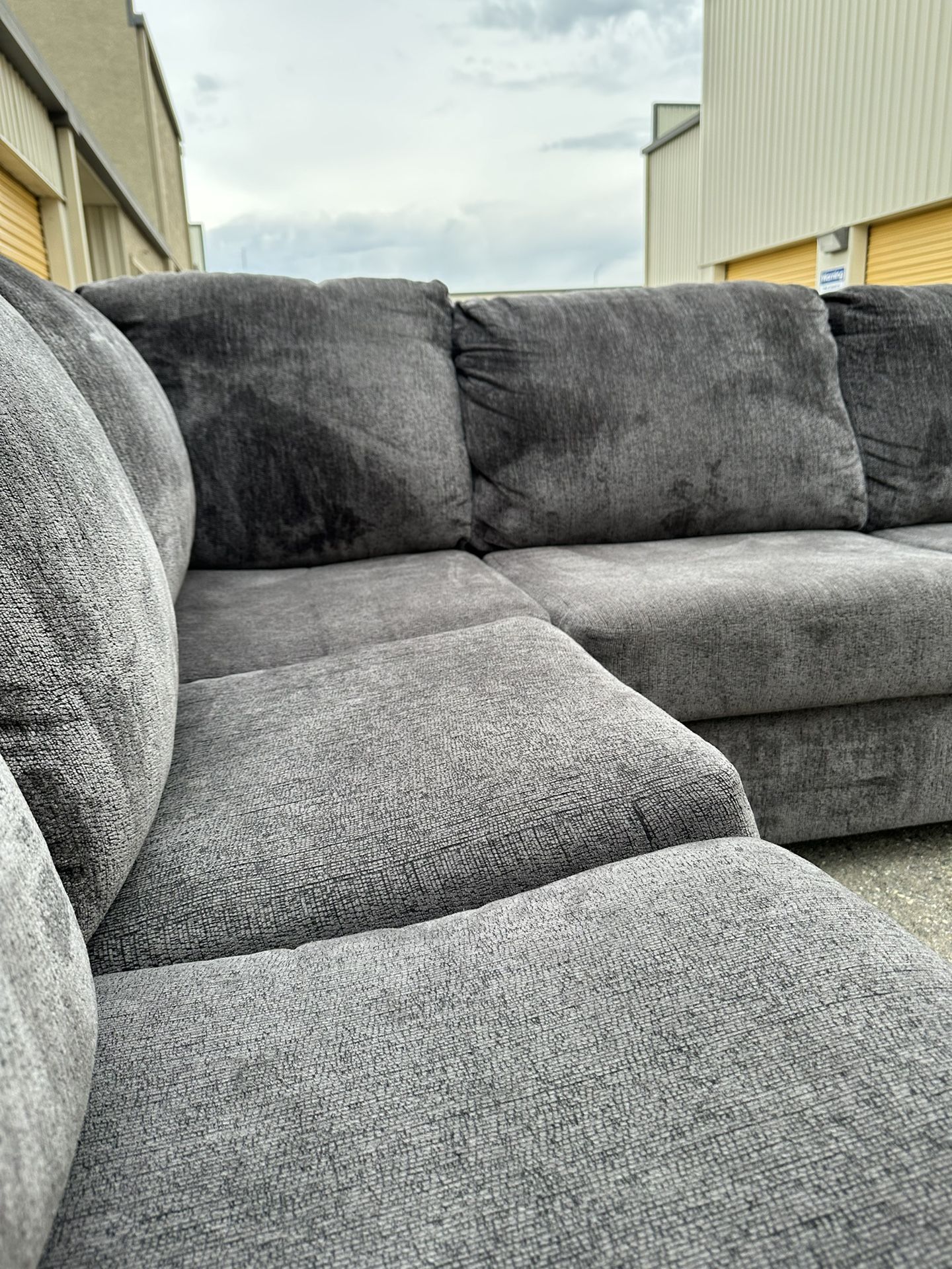 FREE DELIVERY! Gray Ashley Furniture Sectional Sofa/Couch for Sale in