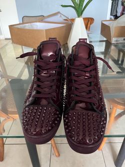 Christian Louboutin Spiked High-Top Sneakers
